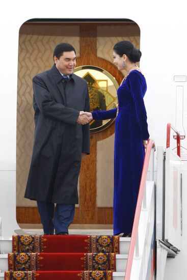 Turkmen President pays state visit to Russia
