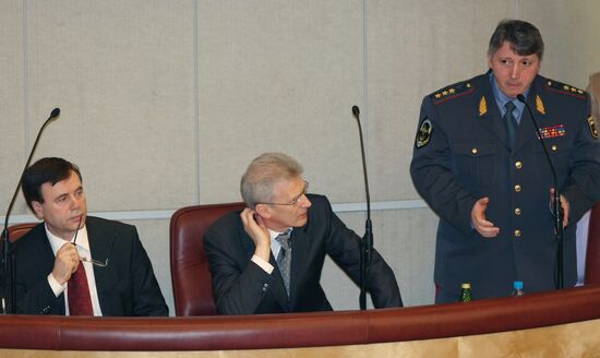 Alexander Buksman, Andrei Fursenko, Mikhail Sukhodolsky
