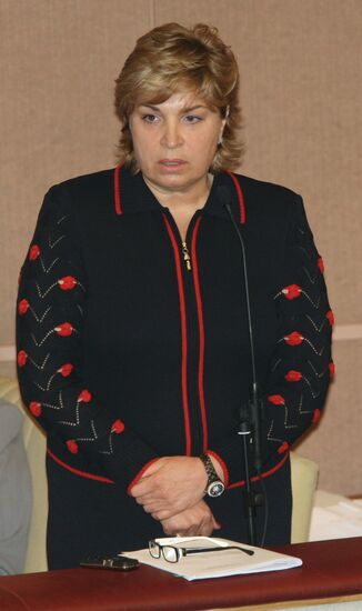 Russian Deputy Finance Minister Tatyana Nesterenko
