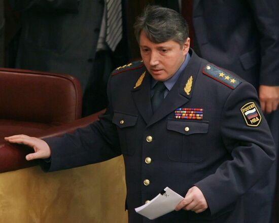 Russian Deputy Interior Minister Mikhail Sukhodolsky