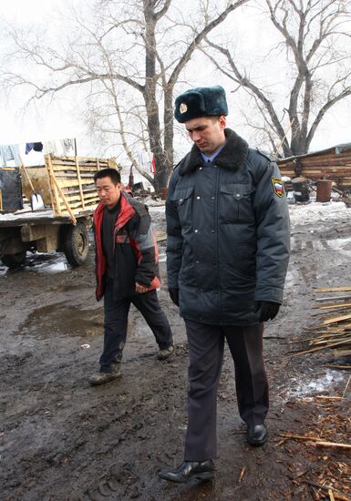 Raid on Chinese greenhouse farm in Krasnoyarsk area