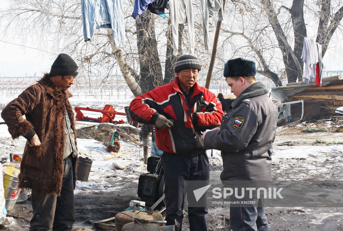 Raid on Chinese greenhouse farm in Krasnoyarsk area