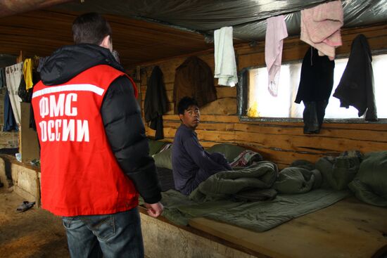 Raid on Chinese greenhouse farm in Krasnoyarsk area