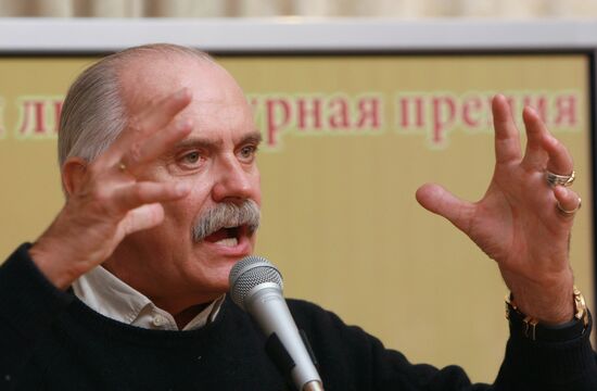 Film director Nikita Mikhalkov