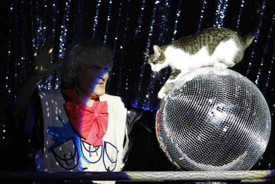 Yuri Kuklachev's performance "Queen of the Cats"