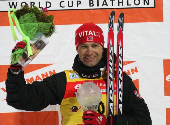 Biathlon World Cup Final Ole-Einar Bjorndalen