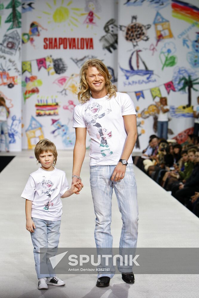 Show of collection by designer Tonya Shapovalova
