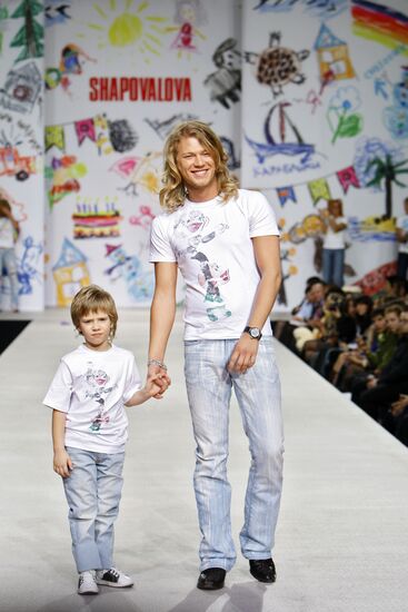 Show of collection by designer Tonya Shapovalova