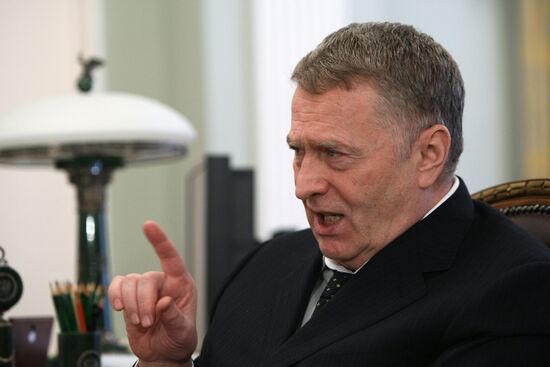 Vladimir Putin met with heads of parliamentary parties