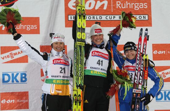 Biathlon World Cup Finals. Women. Sprint