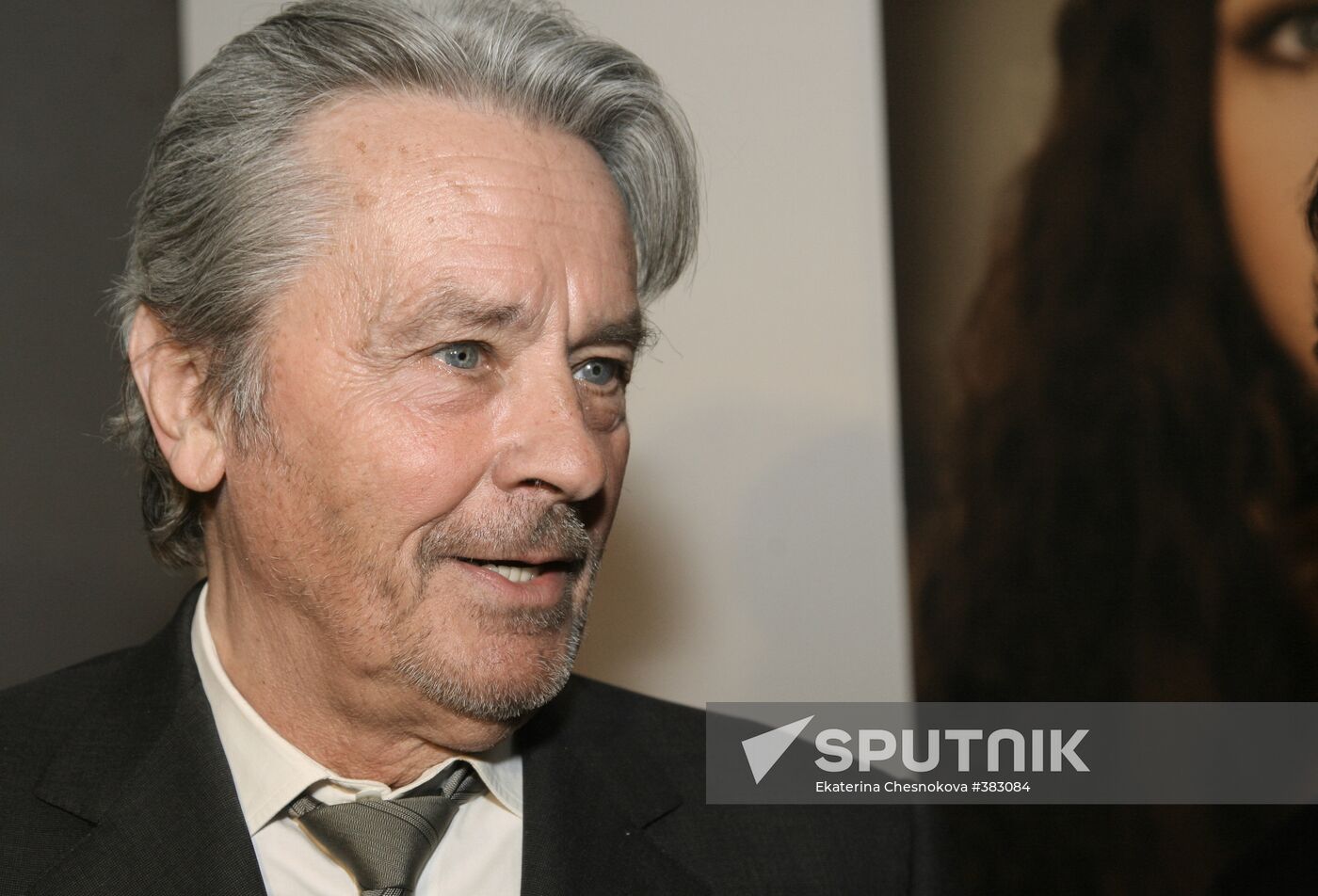 French actor Alain Delon