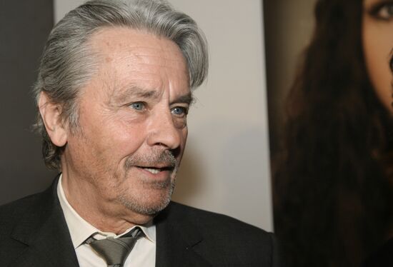 French actor Alain Delon