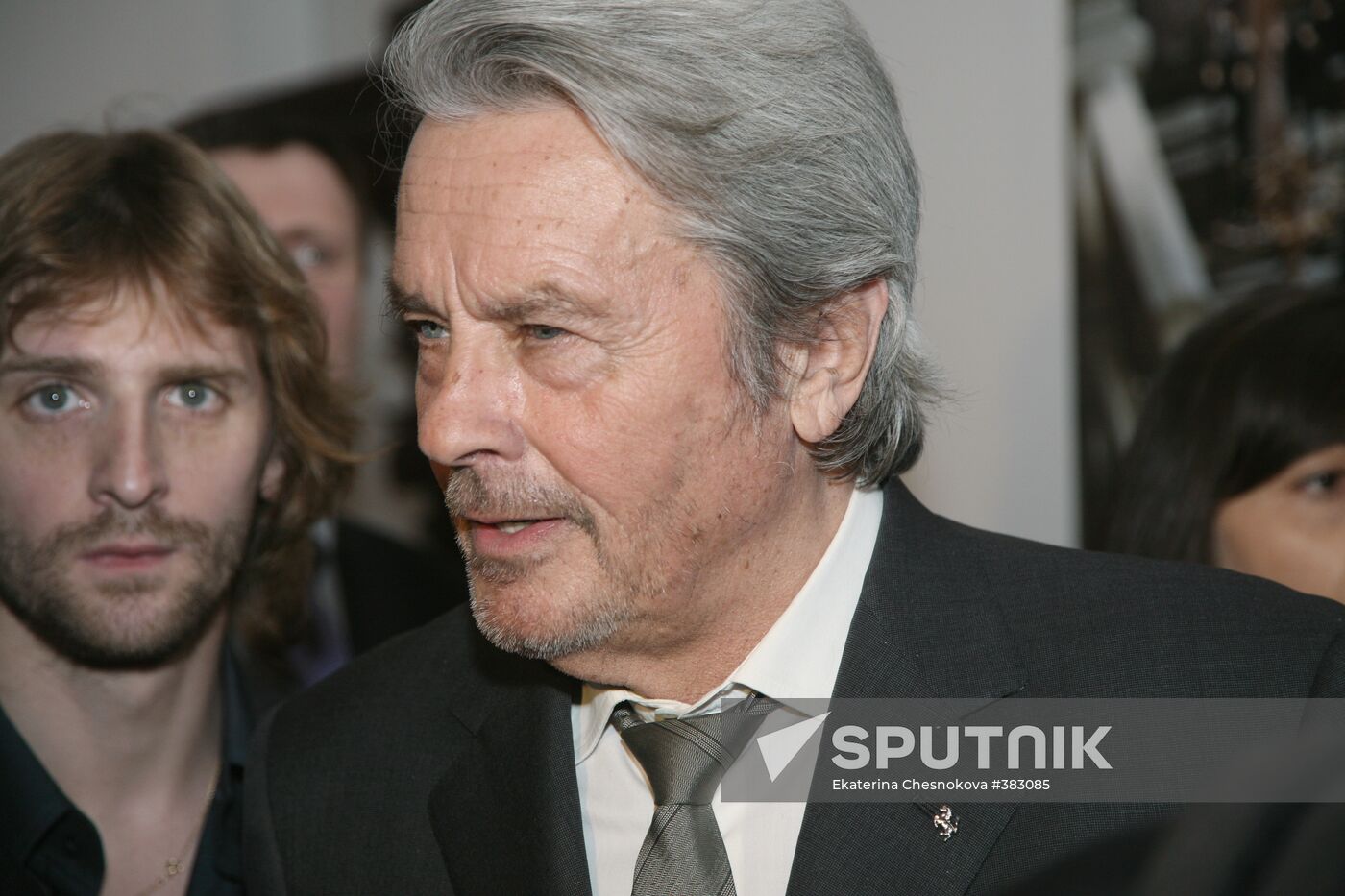 French actor Alain Delon