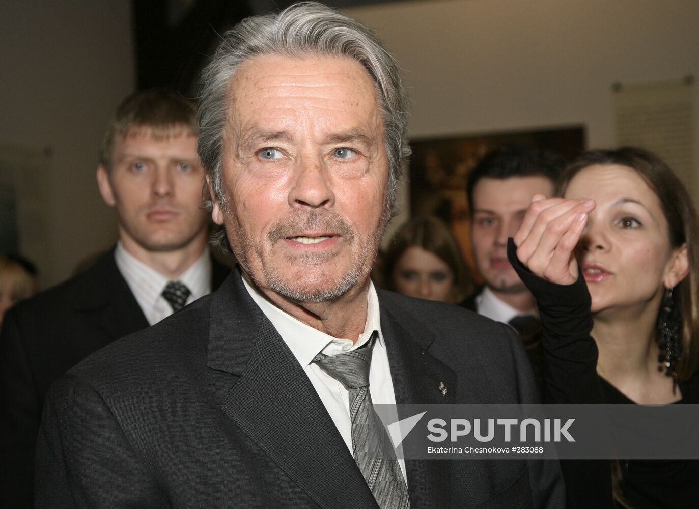 French actor Alain Delon