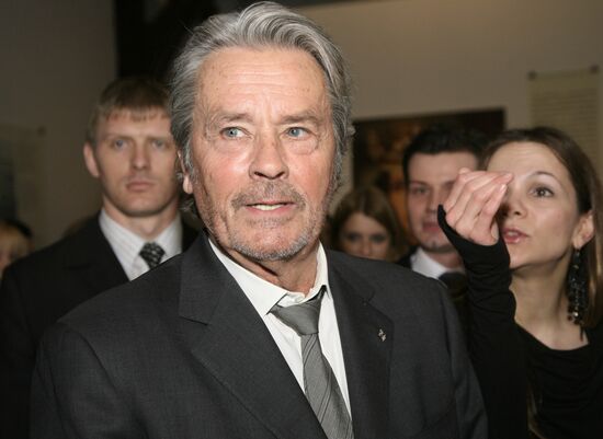 French actor Alain Delon