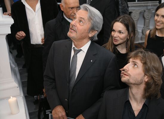 French actor Alain Delon