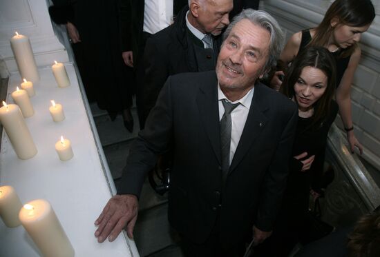 French actor Alain Delon