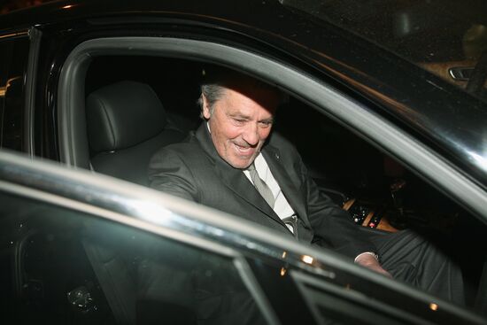 French actor Alain Delon