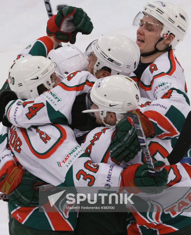 KHL semi-finals: Ak Bars vs. Dinamo 3-1