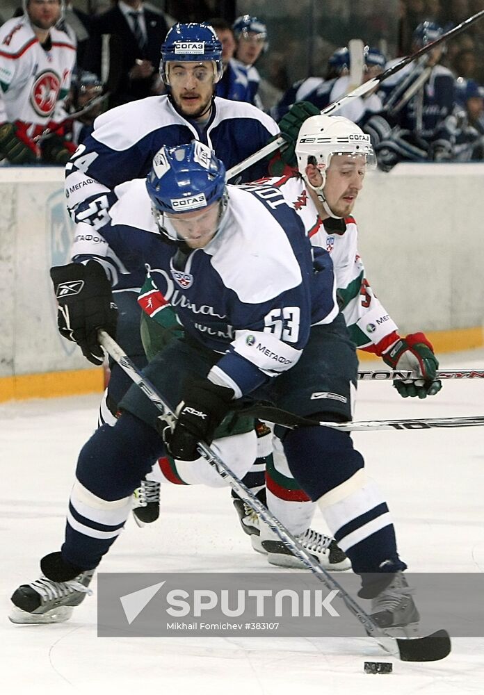 KHL semi-finals: Ak Bars vs. Dinamo 3-1