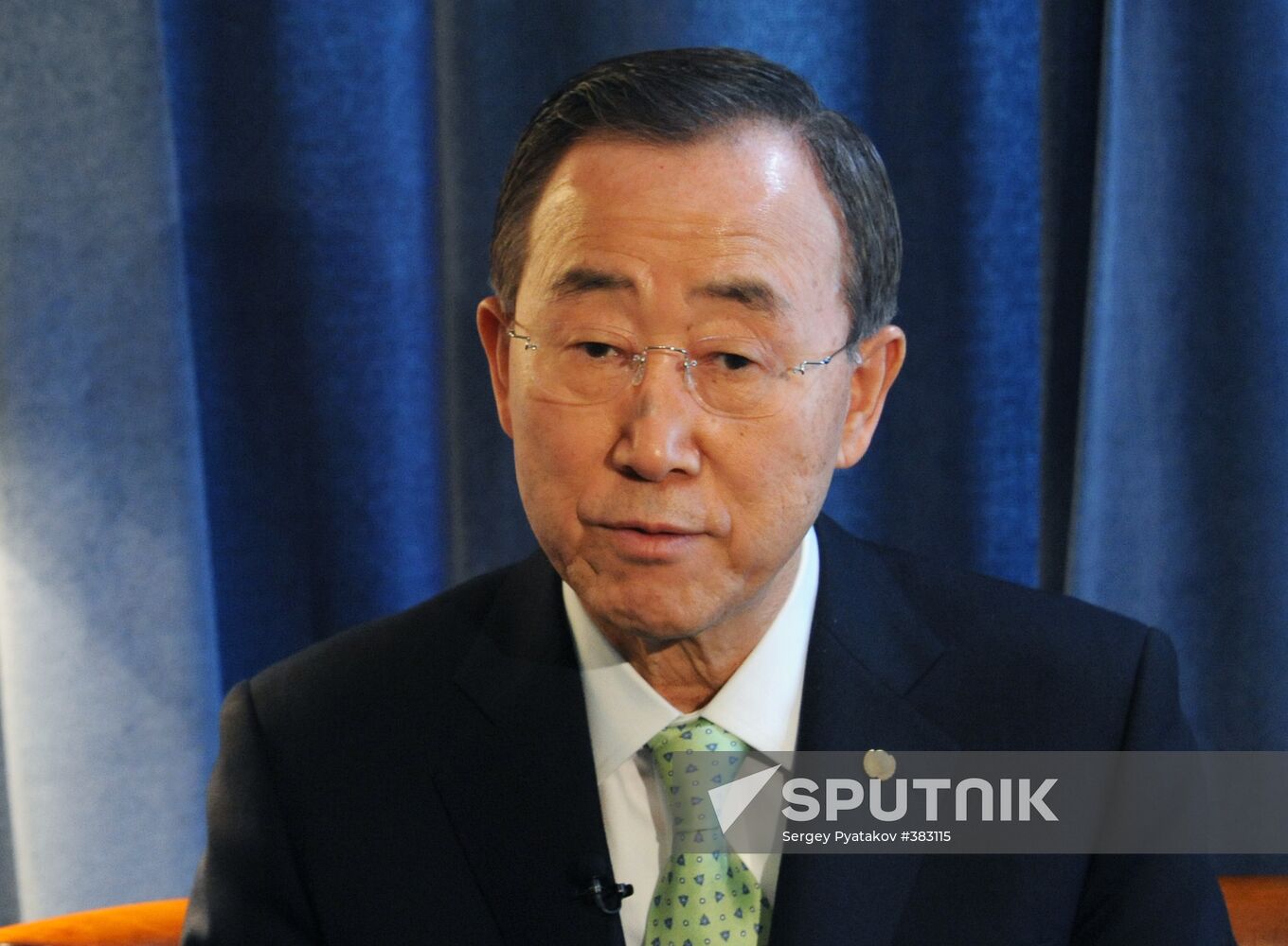 UN Secretary General in Moscow