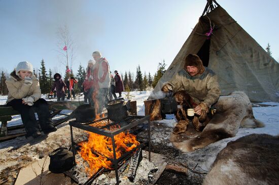 Peoples of North celebrate Reindeer Herdsman's Day