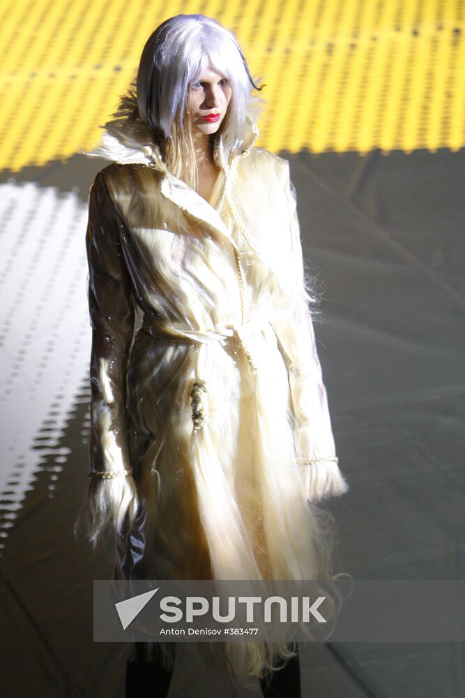 Jean-Charles de Castelbajac presents his new fashion collection