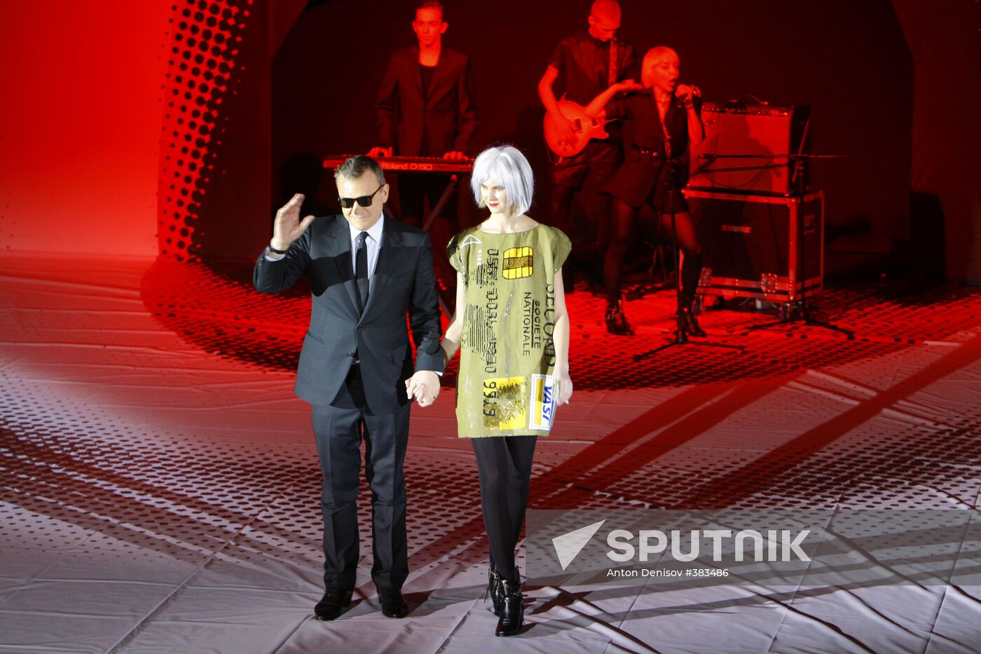 Jean-Charles de Castelbajac presents his new fashion collection