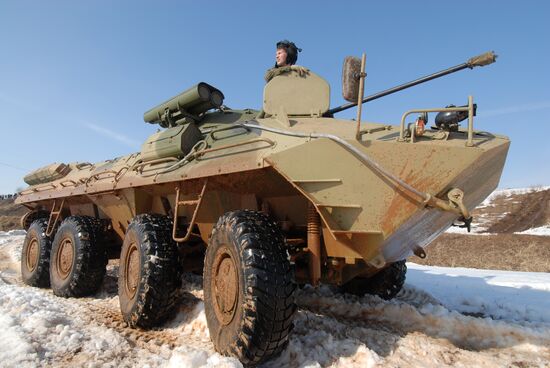 Testing weapons systems in the Nizhny Novgorod Region