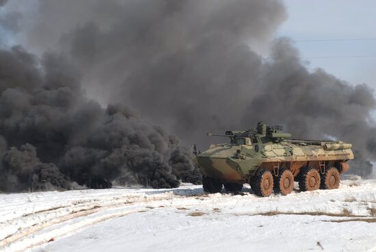 Testing weapons systems in the Nizhny Novgorod Region