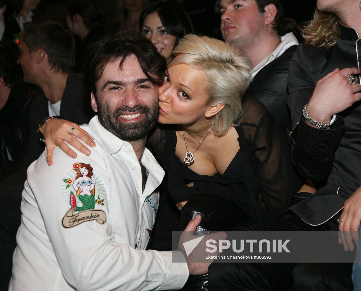 Ruslan Vetryanuyk and singer Malina