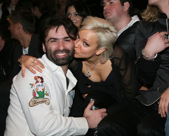Ruslan Vetryanuyk and singer Malina