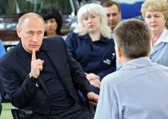 Vladimir Putin visits Volga Federal District