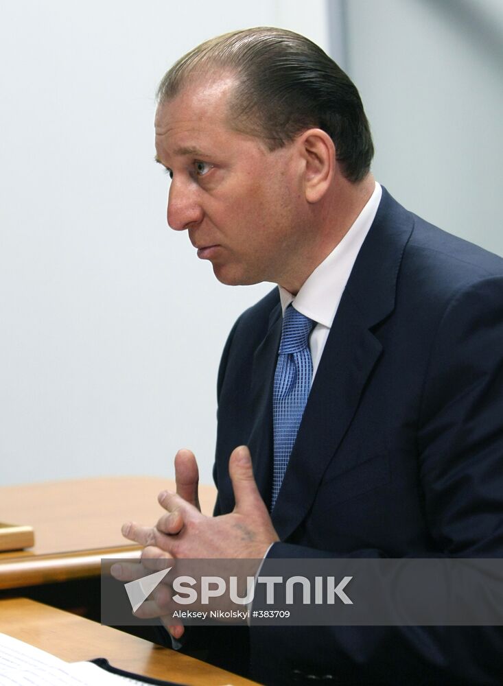 Samara Region Governor Vladimir Artyakov