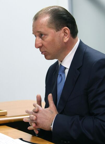 Samara Region Governor Vladimir Artyakov