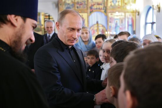 Vladimir Putin visits Volga Federal District