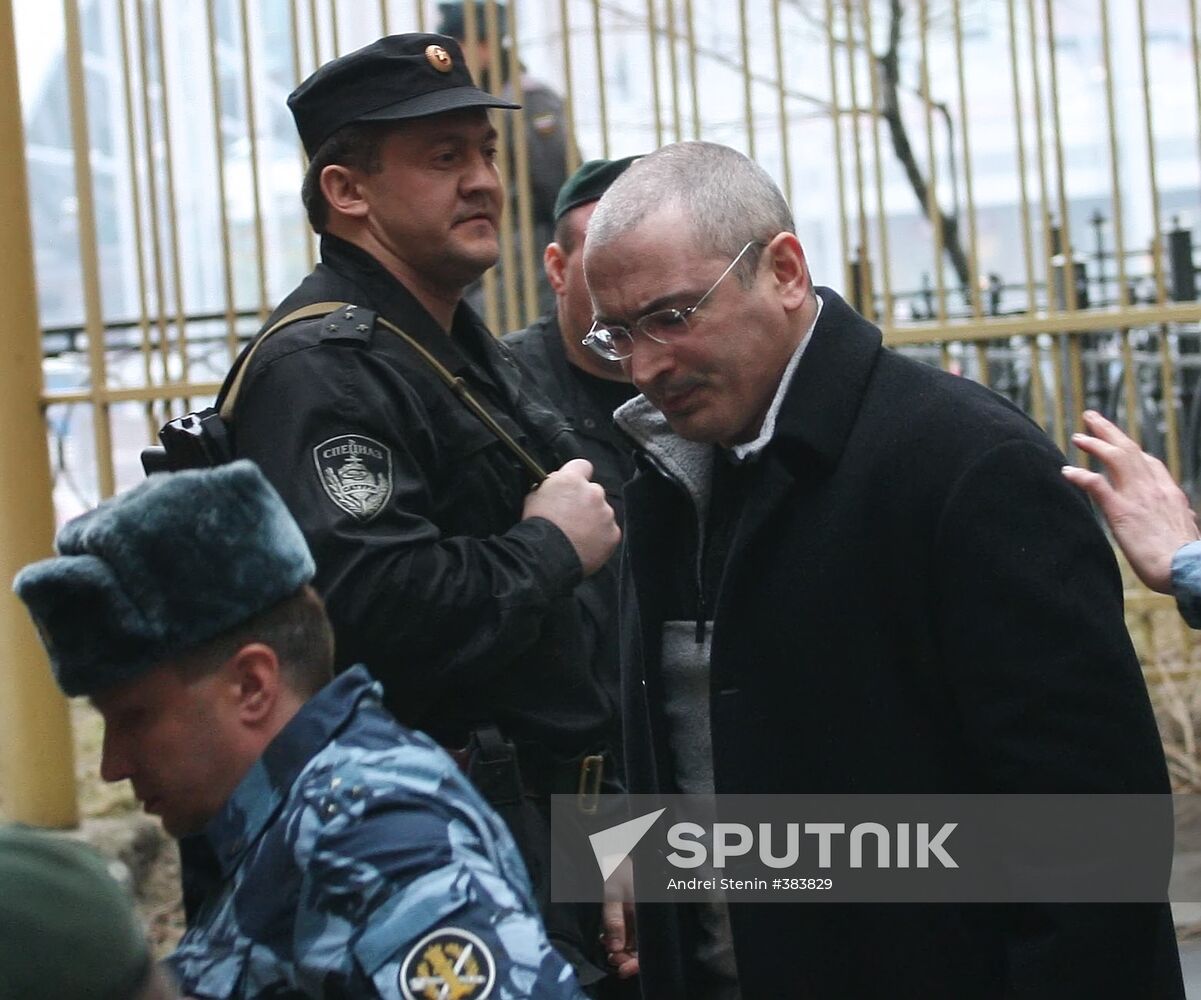 Khodorkovsky and Lebedev second trial