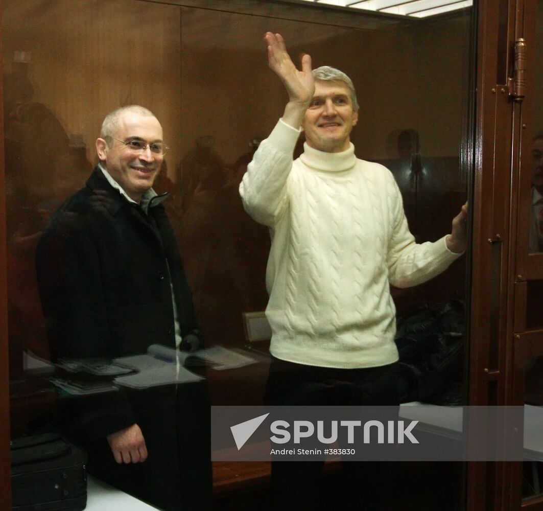 Khodorkovsky and Lebedev second trial