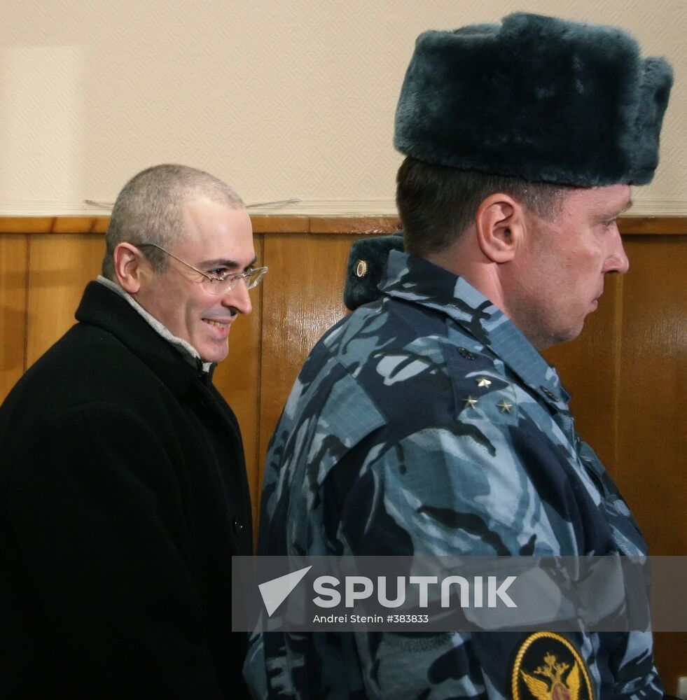 Khodorkovsky and Lebedev second trial