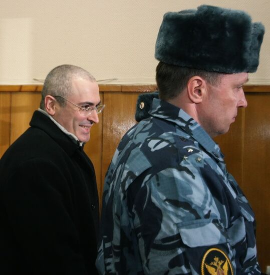 Khodorkovsky and Lebedev second trial