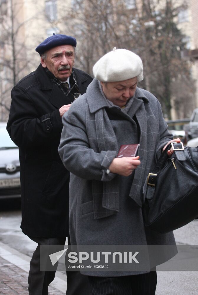 Parents of Mikhail Khodorokovsky