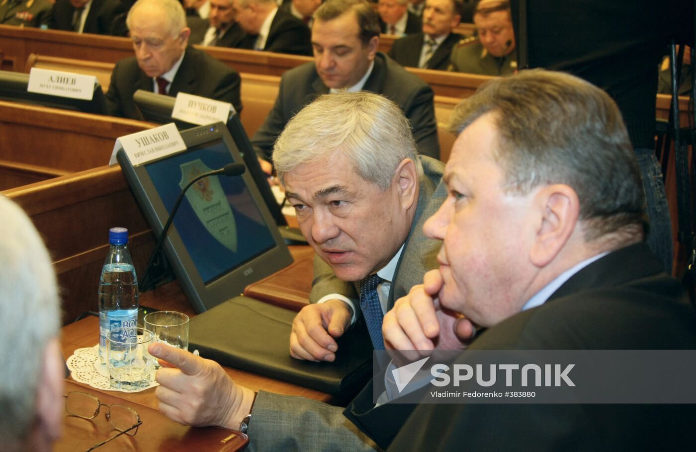 Vyacheslav Ushakov and Oleg Syromolotov