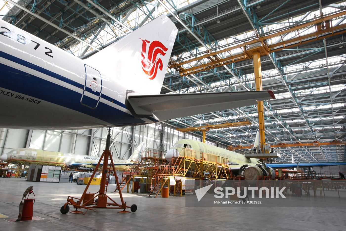 Aviastar plant in Ulyanovsk