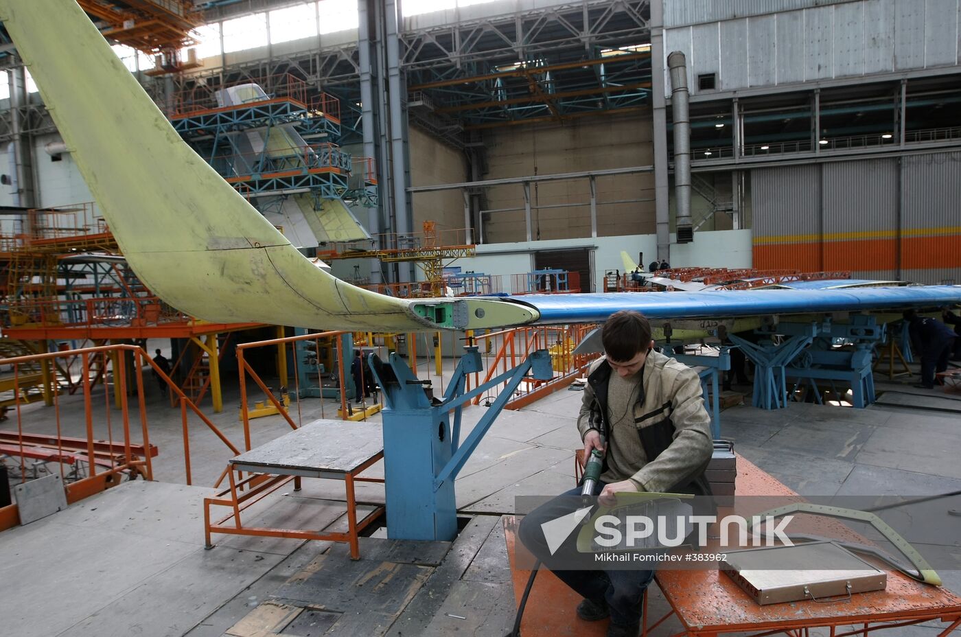 Aviastar plant in Ulyanovsk