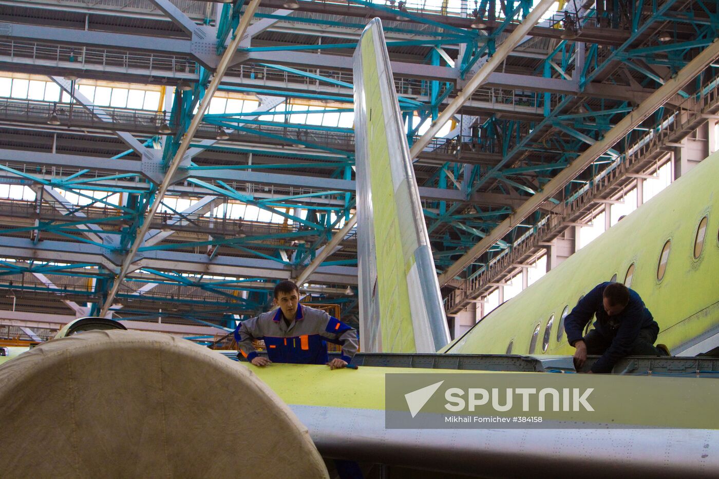 Aviastar plant in Ulyanovsk