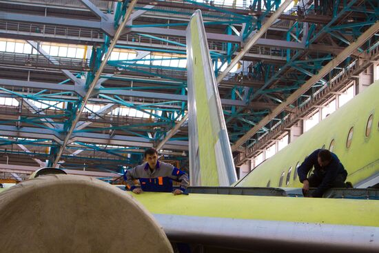 Aviastar plant in Ulyanovsk