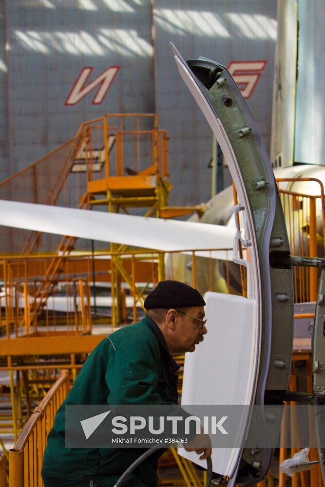 Aviastar plant in Ulyanovsk