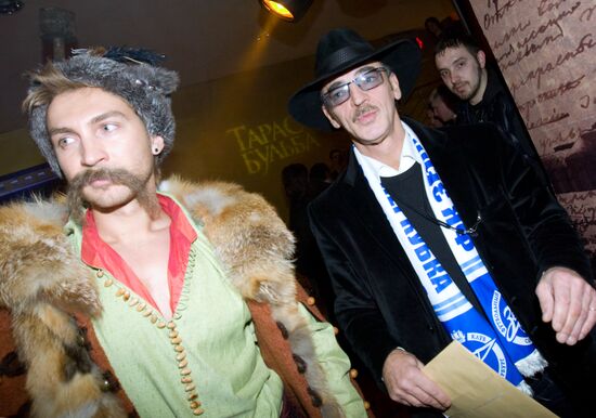 "Taras Bulba" premiered at Oktyabr movie theater