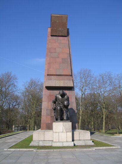Memorial of the Soviet liberator in Treptower Park, Berlin