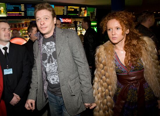 Actor Pavel Maikov and actress Maria Safo